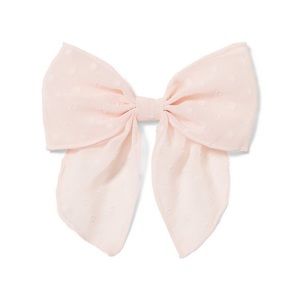 Janie and Jack Sheer Dot Bow Barrette - NEW -